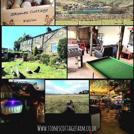 Stones Cottage Farm, Nr Haworth, Family Friendly, Work Friendly, Gaming Barn, Crafting, Free Wifi, Free Parking, Ev Point Oxenhope Zewnętrze zdjęcie