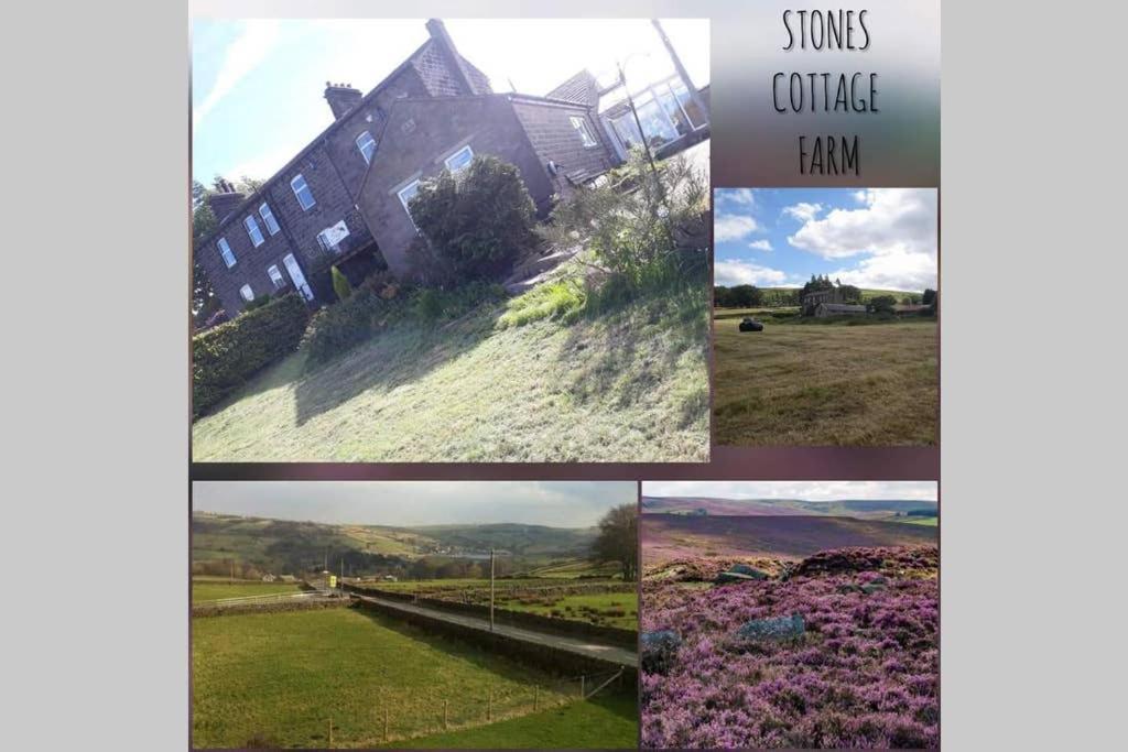 Stones Cottage Farm, Nr Haworth, Family Friendly, Work Friendly, Gaming Barn, Crafting, Free Wifi, Free Parking, Ev Point Oxenhope Zewnętrze zdjęcie