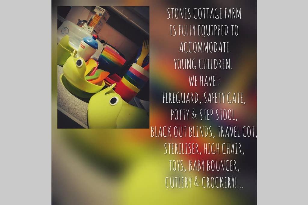 Stones Cottage Farm, Nr Haworth, Family Friendly, Work Friendly, Gaming Barn, Crafting, Free Wifi, Free Parking, Ev Point Oxenhope Zewnętrze zdjęcie