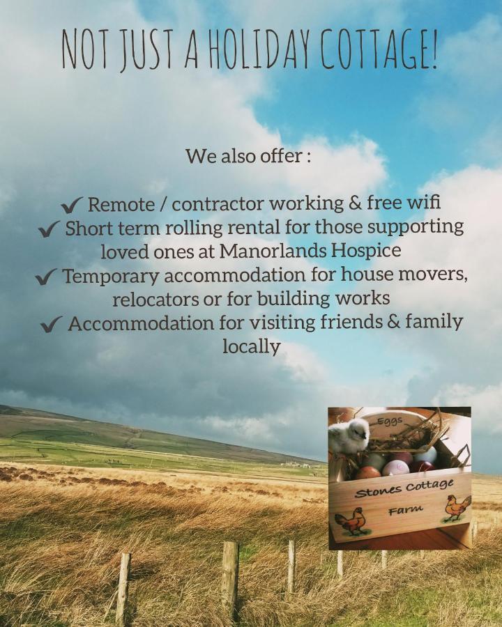 Stones Cottage Farm, Nr Haworth, Family Friendly, Work Friendly, Gaming Barn, Crafting, Free Wifi, Free Parking, Ev Point Oxenhope Zewnętrze zdjęcie
